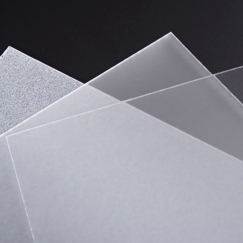 Yksipuolinen himmeä akryylilevy